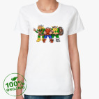 Женская футболка органик