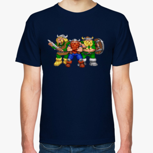 Футболка с принтом  Lost Vikings