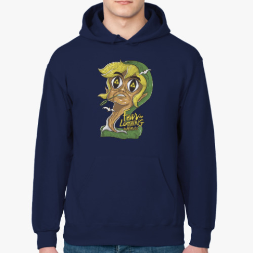 Толстовка худи с принтом Страх и ненависть в Хайрул