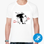 Мужская спортивная футболка