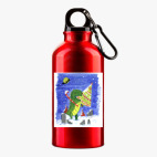 Металлическая бутылка 400 мл UV-DTF