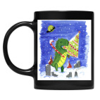 Кружка цветная UV-DTF