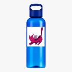 Прозрачная спортивная бутылка