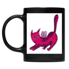 Кружка цветная UV-DTF