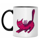 Кружка двухцветная