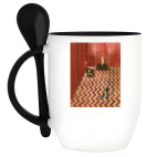 Кружка с ложкой