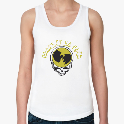 Женская майка с принтом Protect Ya Face