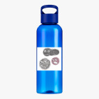 Прозрачная спортивная бутылка