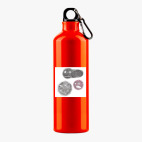 Металлическая бутылка 700 мл UV-DTF