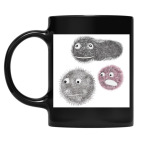 Кружка цветная UV-DTF