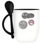 Кружка с ложкой