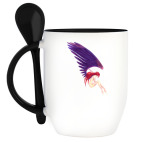 Кружка с ложкой