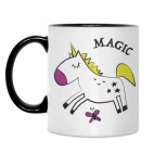 Кружка двухцветная