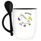 Кружка с ложкой