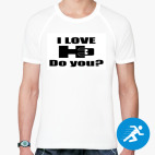 Мужская спортивная футболка