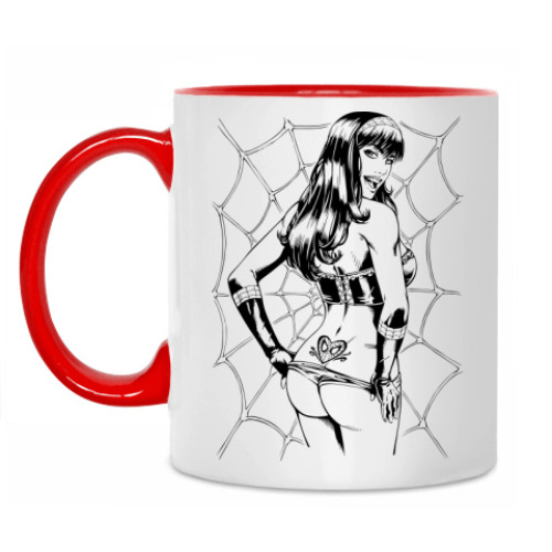 Кружка с принтом Sexy gerl