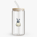 Банка с бамбуковой крышкой