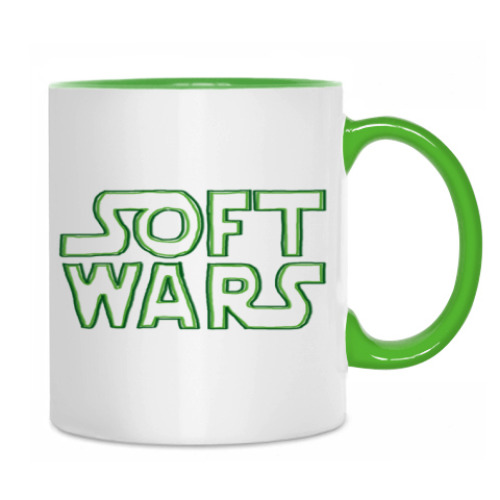 Кружка с принтом SoftWars