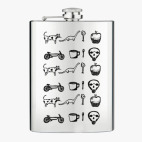 Фляжка стальная