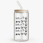 Банка с бамбуковой крышкой