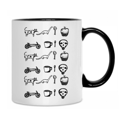 Кружка с принтом SKETCH