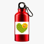 Металлическая бутылка 400 мл UV-DTF