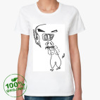 Женская футболка органик