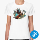 Женская спортивная футболка