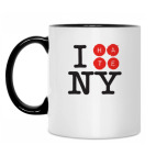 Кружка двухцветная