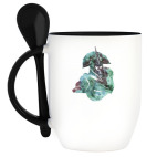 Кружка с ложкой