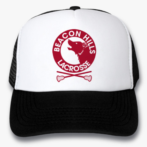 Кепка-тракер с принтом Teen Wolf - beacon hills