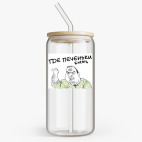 Банка с бамбуковой крышкой