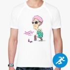 Мужская спортивная футболка