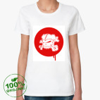 Женская футболка органик