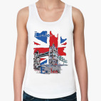 Женская майка  Union Jack