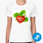 Женская спортивная футболка