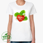 Женская футболка органик