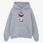 Толстовка худи оверсайз