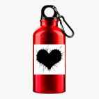 Металлическая бутылка 400 мл UV-DTF