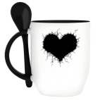 Кружка с ложкой