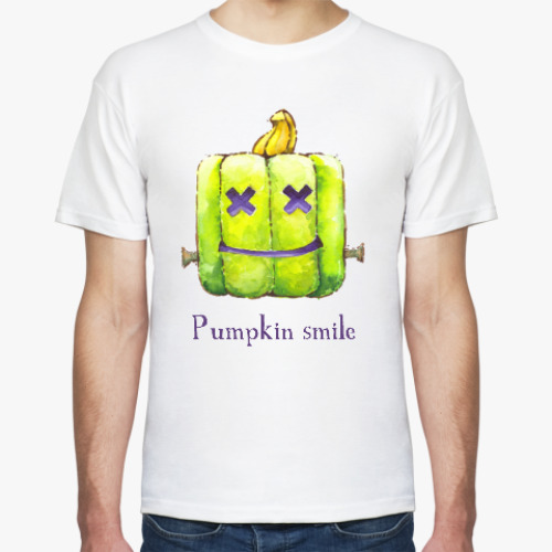 Футболка с принтом Тыква Франкенштейн