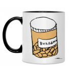 Кружка двухцветная