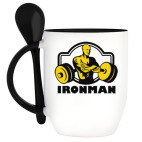 Кружка с ложкой