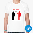 Мужская спортивная футболка