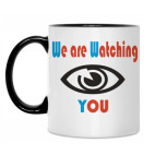 Кружка двухцветная