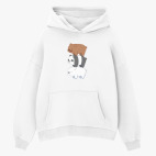 Толстовка худи оверсайз