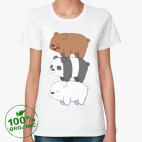 Женская футболка органик