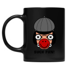 Кружка цветная UV-DTF