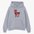 Толстовка худи оверсайз