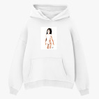 Толстовка худи оверсайз